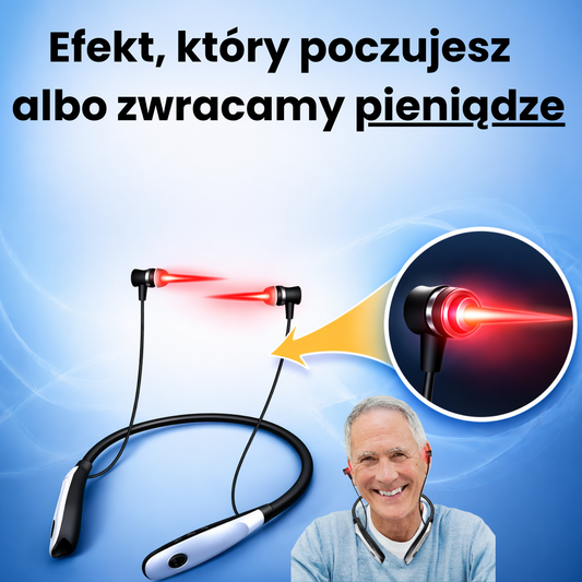 CZYSTY SŁUCH- Słuchawki z światłem czerwonym