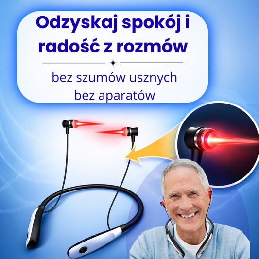 CZYSTY SŁUCH- Słuchawki ze światłem czerwonym